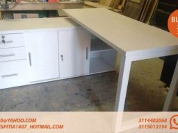 ESCRITORIOS EN L MADECOR